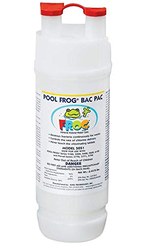 6 Pool FROG® Bac Pac®s prefilled with 2.2 lbs. of trichlor