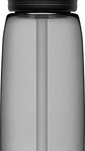 CamelBak eddy+ BPA Free Water Bottle, 32 oz Charcoal, 1L
