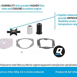 Quicksilver 821354A2 Water Pump Repair Kit for Mercury or Mariner 40-50 Hp 4-Stroke Outboards