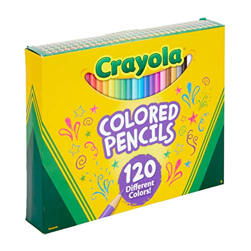 Crayola Colored Pencils Set (120ct), Bulk, Great for Adult Coloring Books, Gifts for Kids & Adults