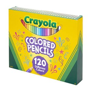 Crayola Colored Pencils Set (120ct), Bulk, Great for Adult Coloring Books, Gifts for Kids & Adults