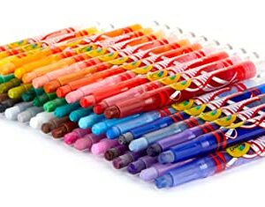 Crayola Mini Twistables Crayons Coloring Kit (50 Count), Toddler Crayons, Coloring Supplies, Gifts for Kids Ages 3+