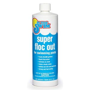 in the swim super floc out pool water clarifier – 1 quart