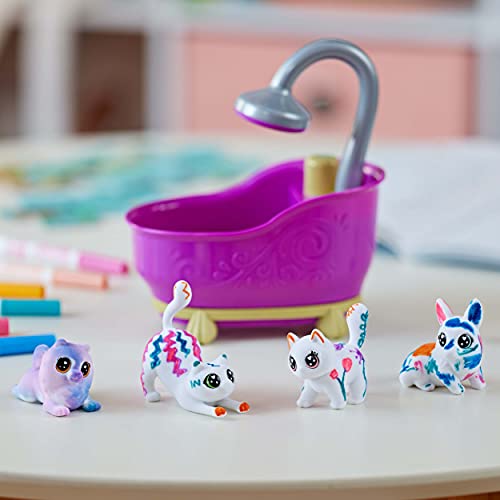 Crayola Scribble Scrubbie Pets Tub Set, Toys for Girls & Boys, Gifts for Kids, Ages 3, 4, 5, 6