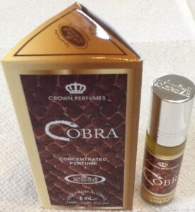 cobra – 6ml (.2 oz) perfume oil by al-rehab (crown perfumes)-3 pack