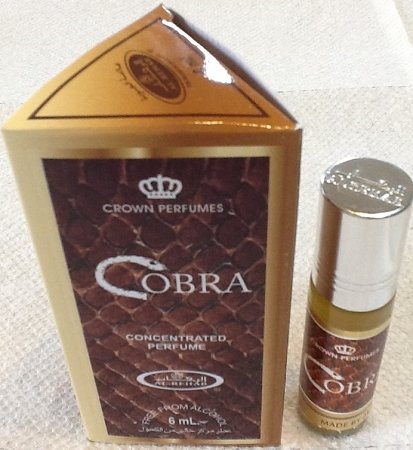 Cobra - 6ml (.2 oz) Perfume Oil by Al-Rehab (Crown Perfumes)-3 Pack