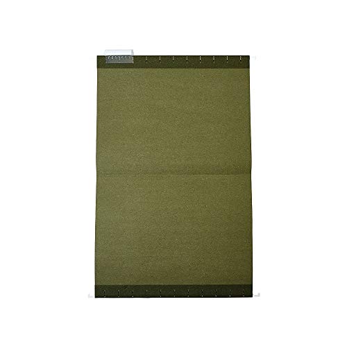 Staples 116764 Hanging File Folders 5-Tab Letter Size Standard Green 25/Bx