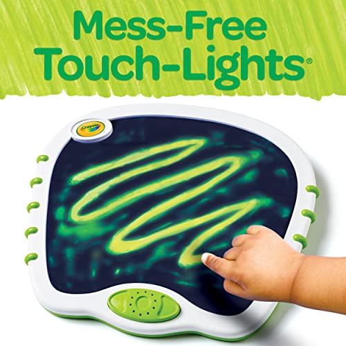 Crayola Toddler Touch Lights, Musical Doodle Board, Sensory Toys for Toddlers, Gifts for Kids Ages 2+