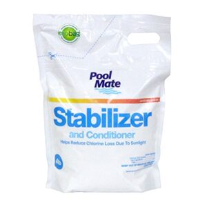 pool mate 1-2604b swimming pool stabilizer and conditioner, 4-pounds