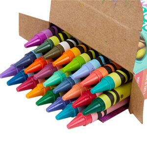 Crayola Colors of Kindness, Pack of 24 Crayons, 24 Count (Pack of 1), Assorted