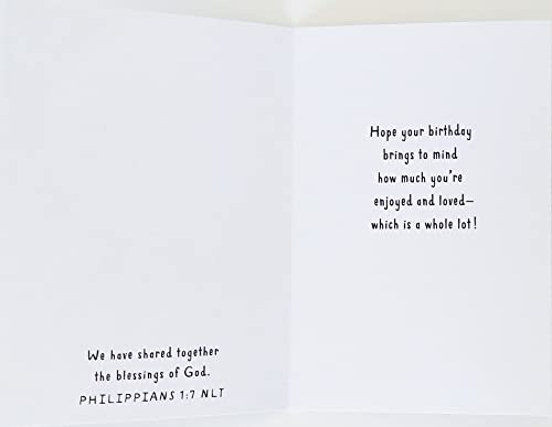 Greeting Card Happy Birthday Brother Religious Christian Thanking God For The Smile Laughter Good Talks Memories And All You Mean To Me