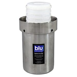 Blu Tech R3 and TRIO Water Filter Recharge Pack, 2.5” x 5” for RV Water Filter System, 0.2 Micron High Flow Filter, Granular Activated Carbon “Tasty”, and Sediment “Longevity” by Blu Technology