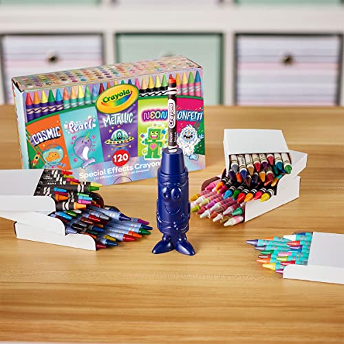 Crayola Crayons in Specialty Colors (120ct), Kids Coloring Set, Gifts for Boys & Girls [Amazon Exclusive]