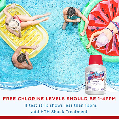 HTH 52013 Shock Treatment Swimming Pool Chlorine Cleaner, 5.5 lbs