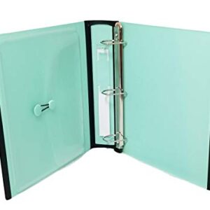 Staples (TM) Better Binder, 1.5 Inch, 400 Sheet Capacity, 3 D-Rings, Light Green