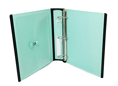 Staples (TM) Better Binder, 1.5 Inch, 400 Sheet Capacity, 3 D-Rings, Light Green