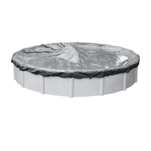 robelle 3330-4 platinum winter pool cover for round above ground swimming pools, 30-ft. round pool