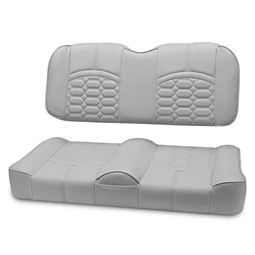 MODZ® FS1 Custom Golf Cart Front Seat for ICON - [Add $40] - Gray Base - Cobra Pattern