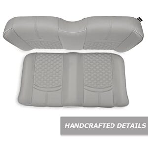 MODZ® FS1 Custom Golf Cart Front Seat for ICON - [Add $40] - Gray Base - Cobra Pattern