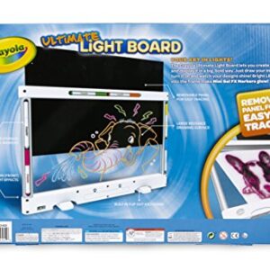 Crayola Ultimate Light Board for Drawing & Coloring - White, Light Up Kids Toy, Gift for Kids Ages 6, 7, 8, 9