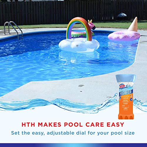 HTH 42036 Floater Swimming Pool Chlorine, 3 lbs