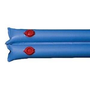 Robelle 3809-12 Deluxe 16g. Double-Chamber 8-Foot Blue Winter Water Tube For Swimming Pool Covers, 12-Pack