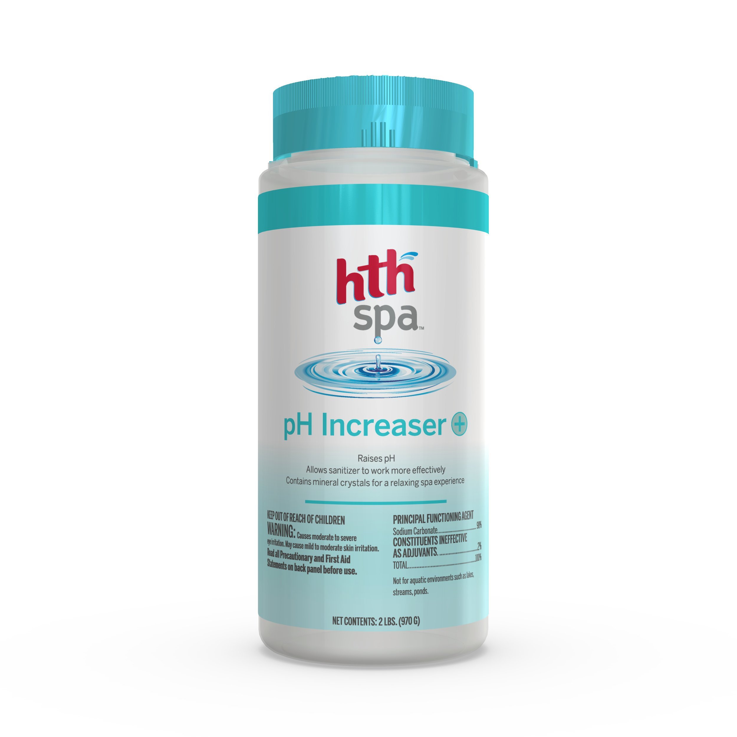 HTH Spa 86227 pH Increaser Balancing Spa and Hot Tub Care, 2 lbs