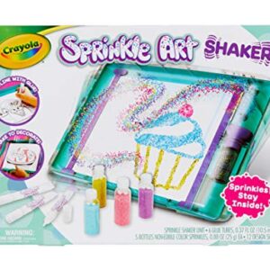 Crayola Sprinkle Art Shaker, Rainbow Arts and Crafts, Gifts for Girls & Boys, Ages 5, 6, 7, 8