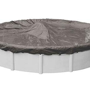 Robelle Magneisum 5928-4 Magnesium Winter Cover for Round Above Ground Swimming Pools, 28-ft