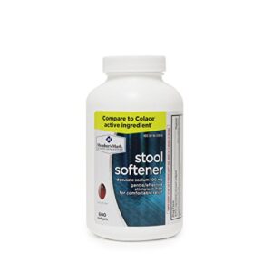 members mark stool softener, docusate sodium 100mg (600 ct.) (bottle version may vary)