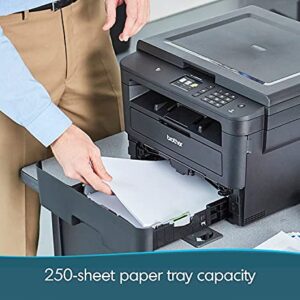 New Brother HL-L23 95DW Compact Monochrome Laser Printer, Cloud-Based Print & Scan,Flatbed Copy & Scan,Wireless Printing,Durlyfish USB Printer Cable,E