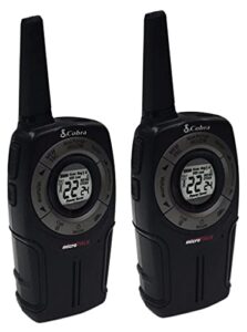 cobra pr562blt walkie talkies pro series 28-mile bluetooth two-way radios (pair)