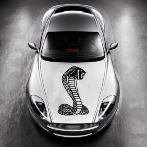 vinyl decals for car hood animal tribal cobra snake sticker art any vehicle window graphics mural (4702)