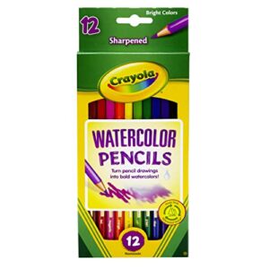 crayola 12ct watercolor colored pencils