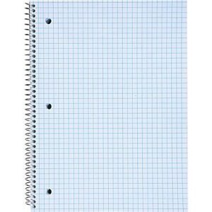 staples ruled paper graph pad (11625m) (2 pack)