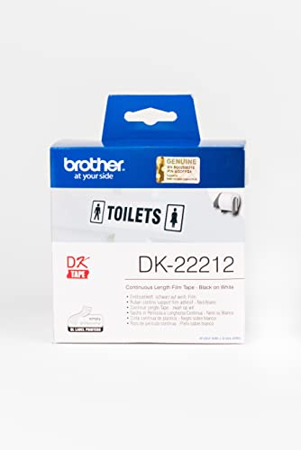 Brother Dk-22212 - Labels - White - Roll (6.2 Cm X 15.2 M)