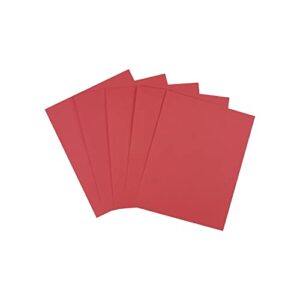 staples 733081 brights 24 lb. colored paper red 500/ream