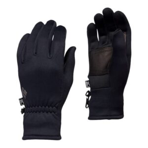 black diamond heavyweight screentap gloves, black, medium