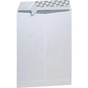 Staples 329845 Tear-Resistant Privacy Tint Catalog Envelopes 9 X 12 White 100/Bx