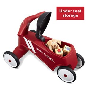 Radio Flyer Scoot About Sport, Toddler Ride On Toy, Ages 1-3, Red Kids Ride On Toy