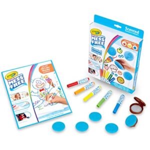 Crayola Color Wonder Scented Markers & Stamps Set, Mess Free Coloring for Toddlers, Gifts for Kids 3+