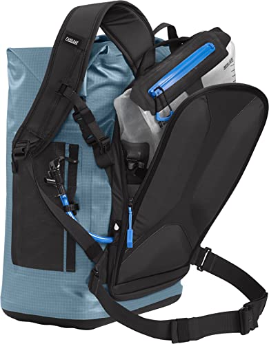 CamelBak ChillBak Pack 30 Soft Cooler Backpack & Hydration Center - Drink & Food Storage, Adriatic Blue