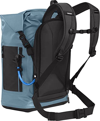 CamelBak ChillBak Pack 30 Soft Cooler Backpack & Hydration Center - Drink & Food Storage, Adriatic Blue
