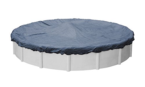 Robelle 4224-4 Premium-Mesh XL Blue Mesh Winter Pool Cover for Round Above Ground Swimming Pools, 24-ft. Round Pool