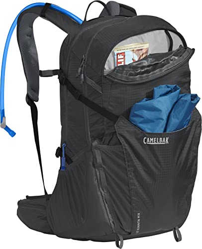 CamelBak Rim Runner 22 Hiking Hydration Pack – 85 oz , Charcoal/Graphite