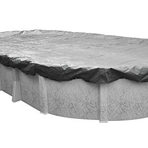 Robelle 331833-4 Platinum Winter Pool Cover for Oval Above Ground Swimming Pools, 18 x 33-ft. Oval Pool