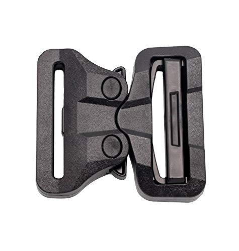 2 Inch Width ITW Nexus GT Cobra Adjustable 2" Buckle (Black)