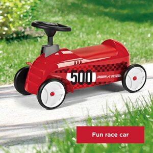 Radio Flyer 500 With Ramp, Toddler Ride On Toy, Ages 3-5, Red Kids Ride On Toy