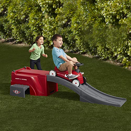 Radio Flyer 500 With Ramp, Toddler Ride On Toy, Ages 3-5, Red Kids Ride On Toy