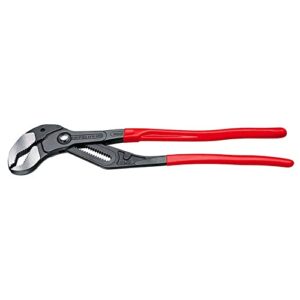knipex tools 22-1/2″ knipex cobra xl/xxl pipe wrench & water pump pliers, plastic grip